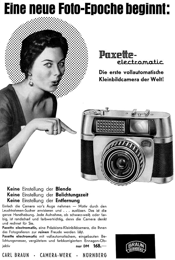Braun Paxette Electromatic