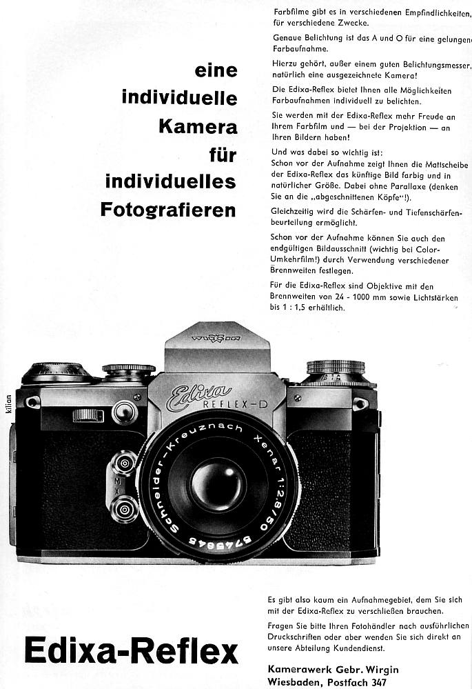 Wirgin Edixa Reflex D