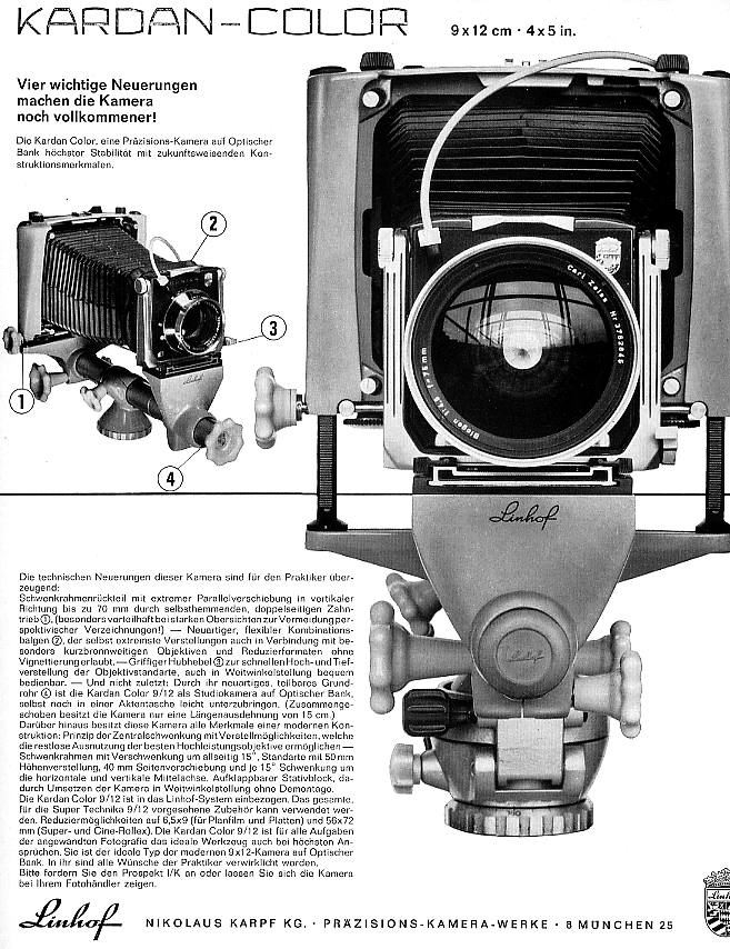 Linhof Kardan Color 9x12