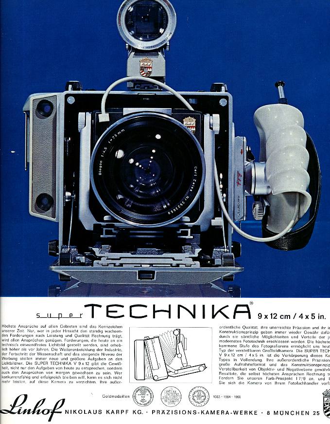 Linhof Super Technika V 9x12