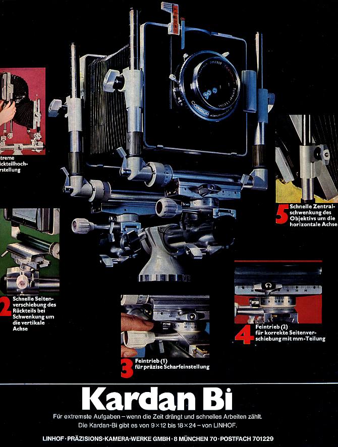 Linhof Kardan Bi 13x18