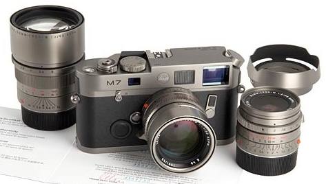 Leica M7 Titan Set 50 Jahre