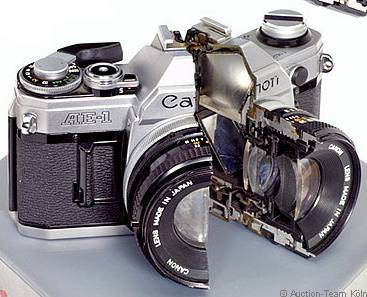 Canon AE-1 Demonstrationsmodell