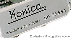 Konica I U.S. Army Signal Corps