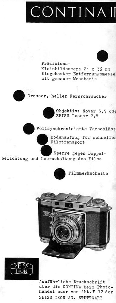 Zeiss Ikon Contina II (524/24)