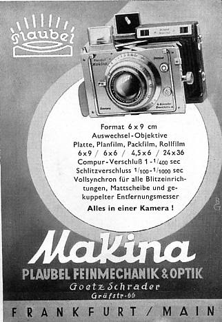 Plaubel Makina III