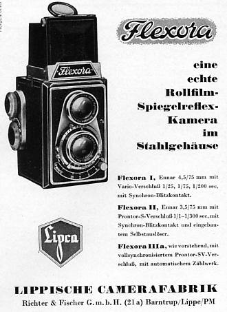 Lipp. Kamerafabrik Flexora