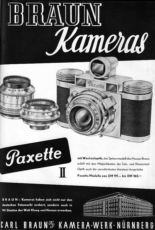Braun Paxette II