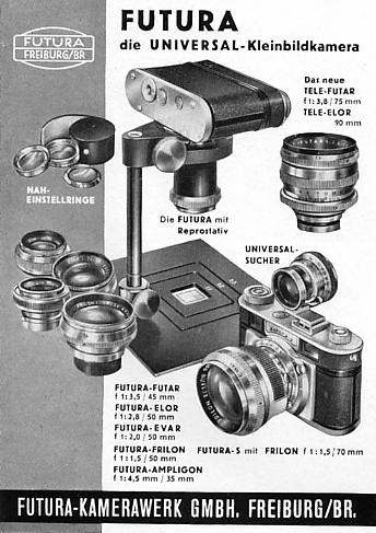 Futura Kamera Werk Futura S