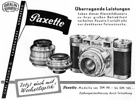 Braun Paxette II