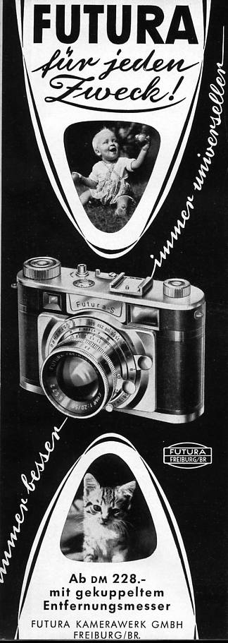 Futura Kamera Werk Futura S