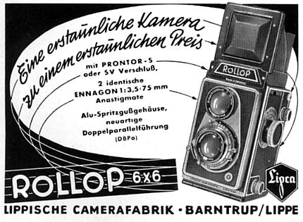 Lipp. Kamerafabrik Rollop II