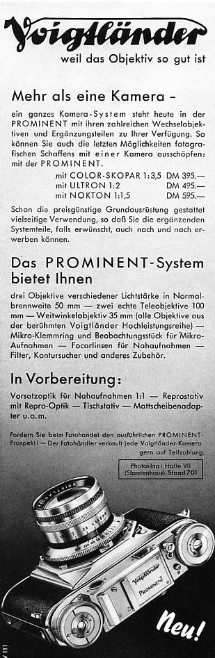 Voigtländer Prominent (1953)