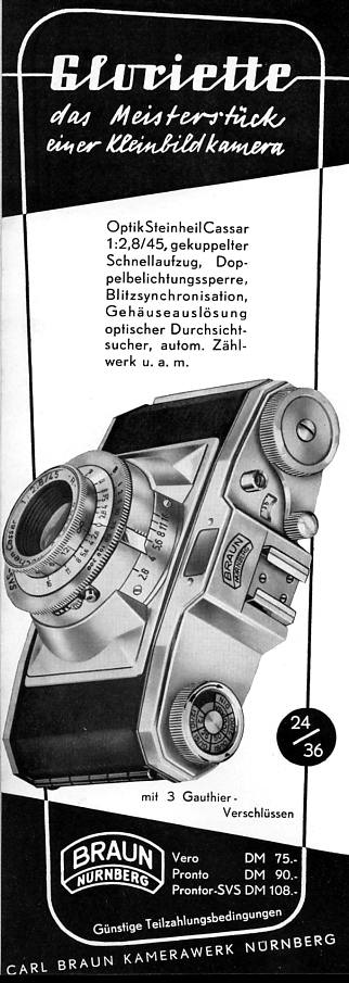 Braun Gloriette (1954)