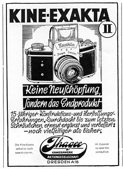 Ihagee Kine Exakta II