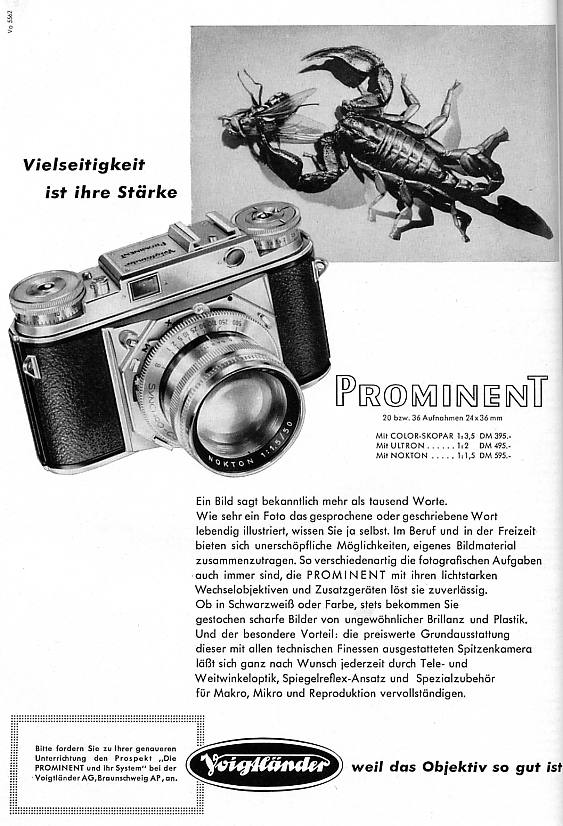 Voigtländer Prominent (1953)