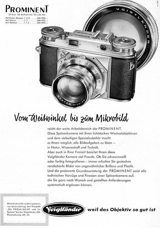 Voigtländer Prominent (1953)
