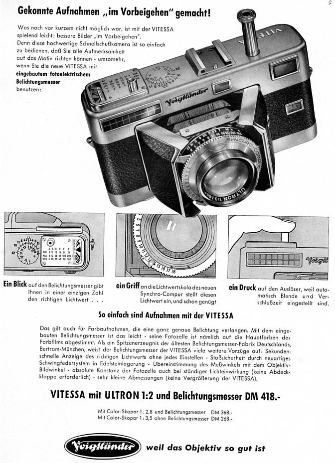 Voigtländer Vitessa (1954)