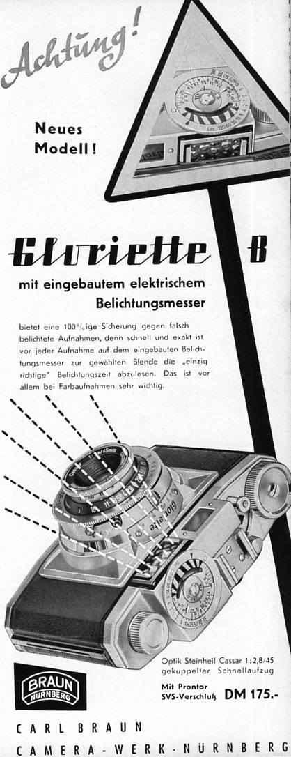 Braun Gloriette B (1955)