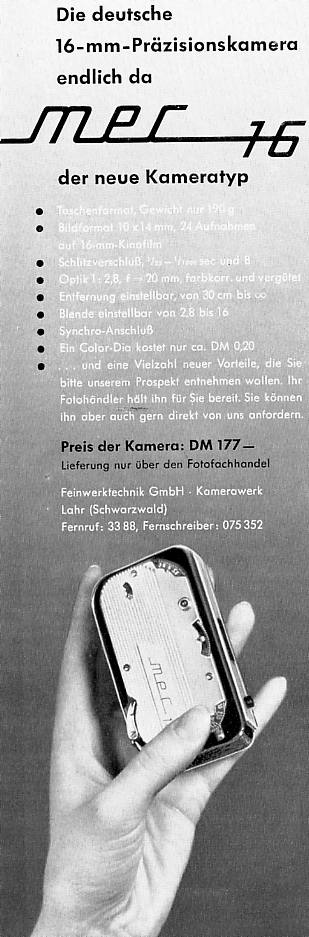 Feinwerktechnik Mec 16