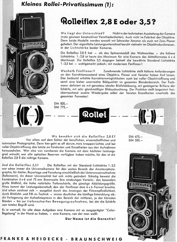 Rollei Rolleiflex 2.8E