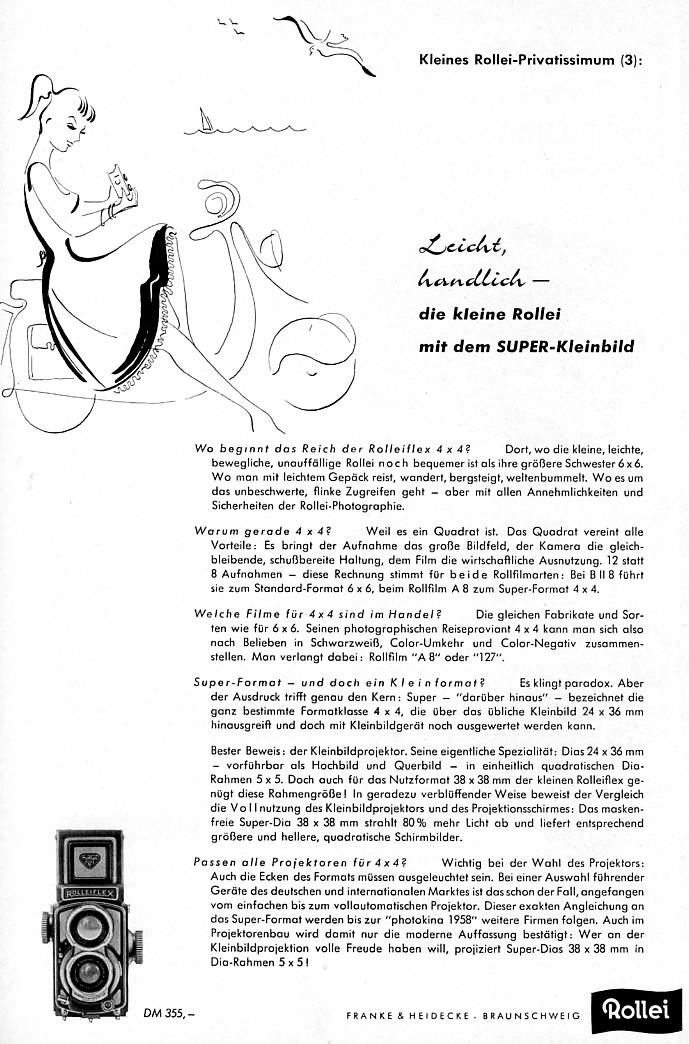 Rollei Rolleiflex 4x4 II