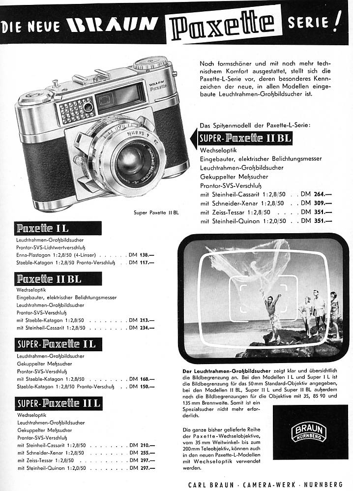 Braun Super Paxette IIBL