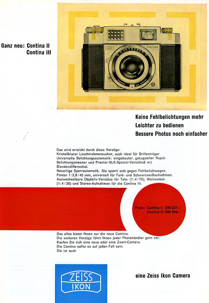 Zeiss Ikon Contina-matic II