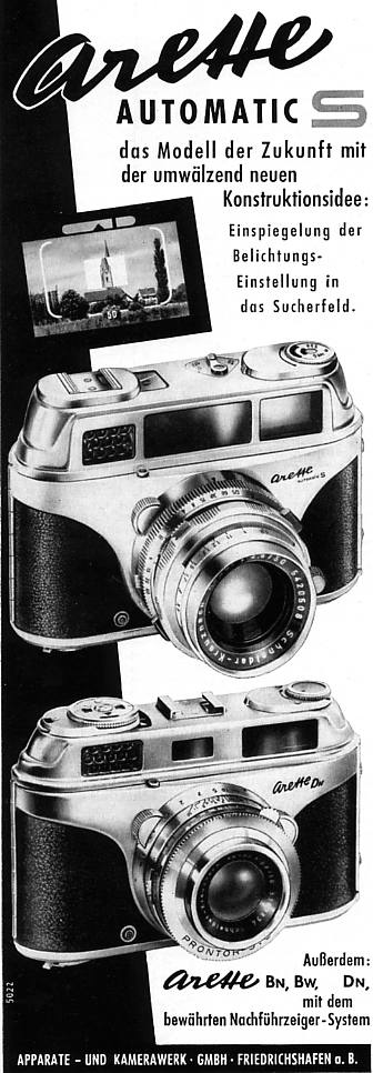 Apparate & Kamerabau Arette Automatic S