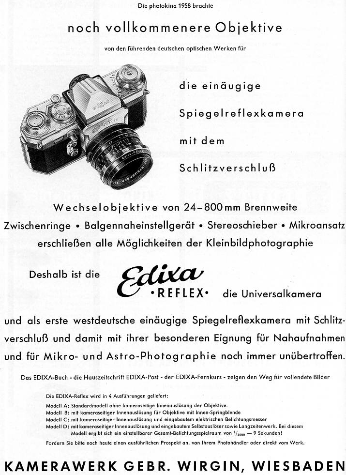 Wirgin Edixa Reflex C