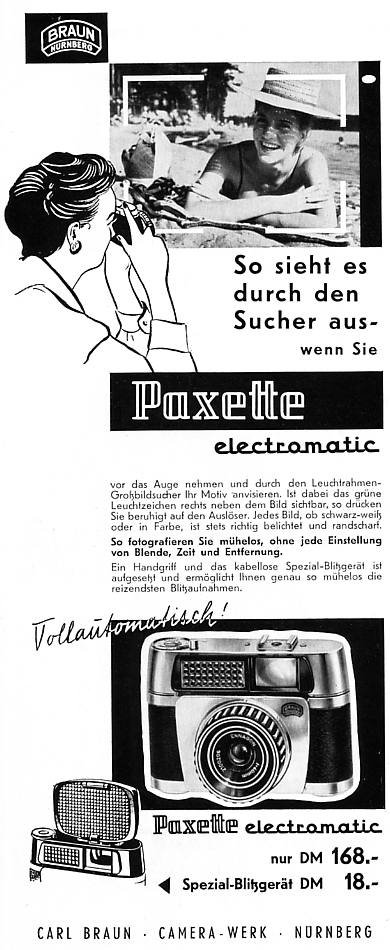 Braun Paxette Electromatic