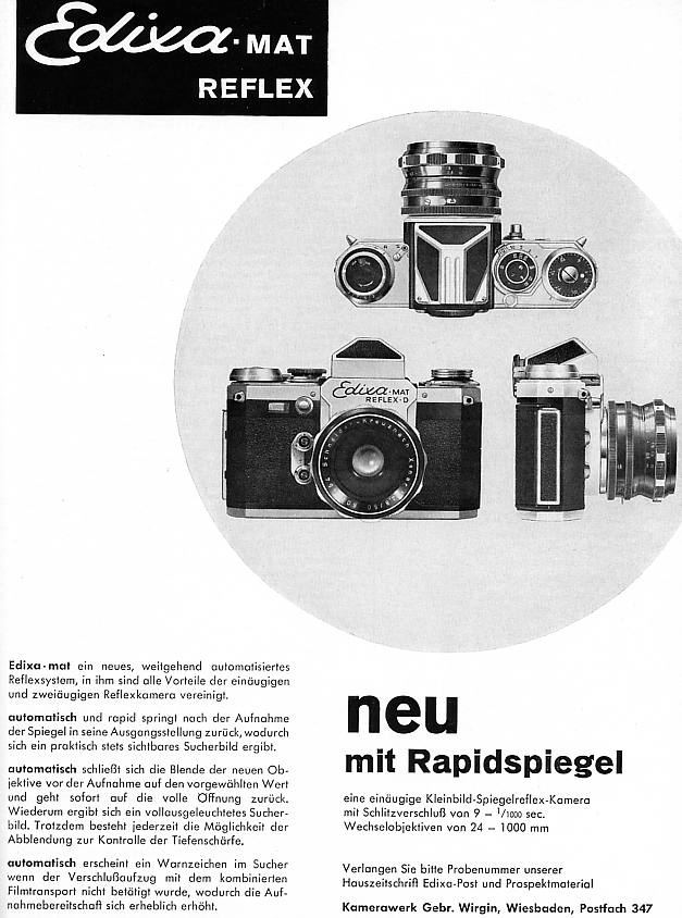 Wirgin Edixa-Mat Reflex D