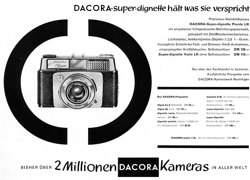 Dacora Super Dignette (1960)