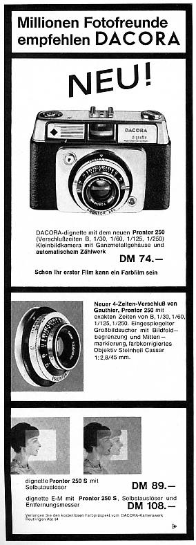 Dacora Dignette (1962)