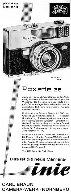 Braun Paxette 35