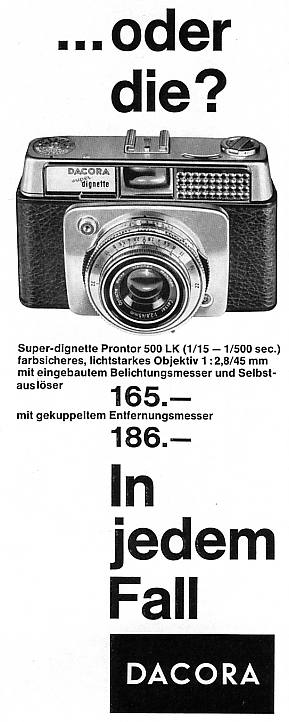 Dacora Super Dignette 500 LK