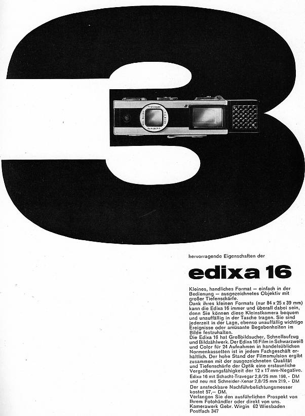 Wirgin Edixa 16