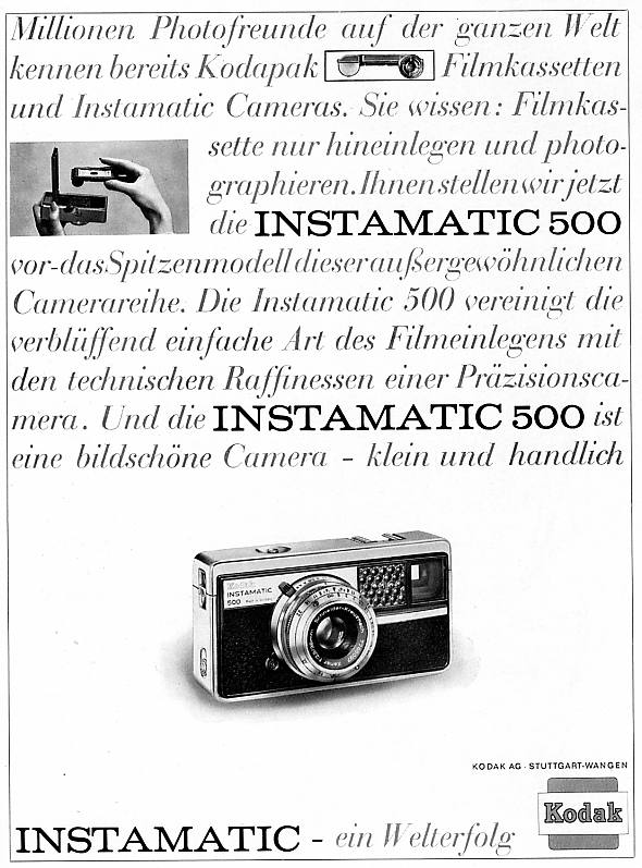 Kodak Instamatic 500