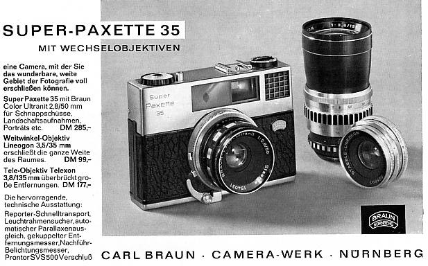 Braun Super Paxette 35