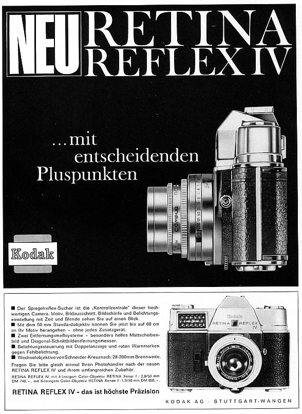 Kodak Retina Reflex IV (Typ 051)