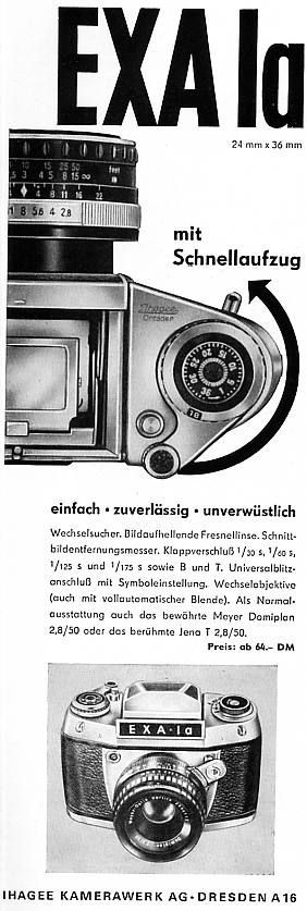 Ihagee Exa Ia. Typ 2