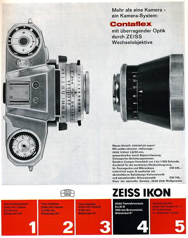 Zeiss Ikon Contaflex Super BC
