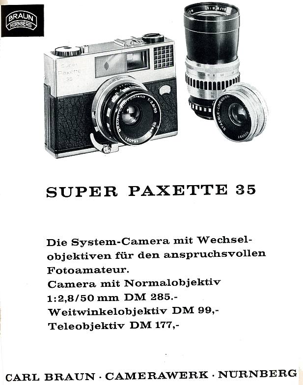 Braun Super Paxette 35