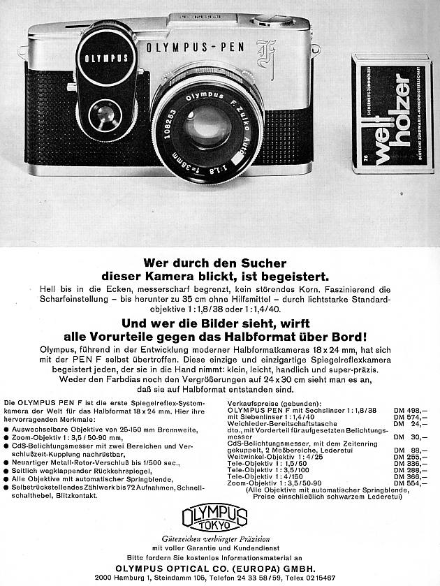 Olympus Pen F Gothic