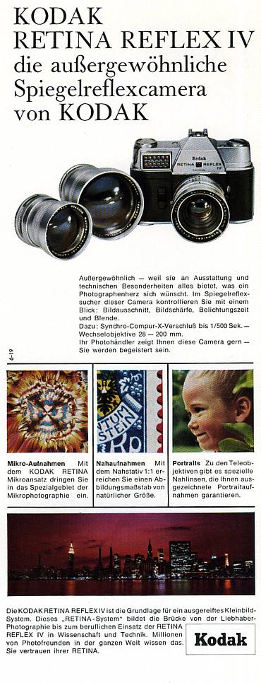 Kodak Retina Reflex IV (Typ 051)