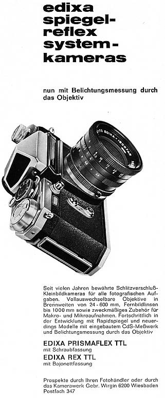 Wirgin Edixa Prismaflex TTL