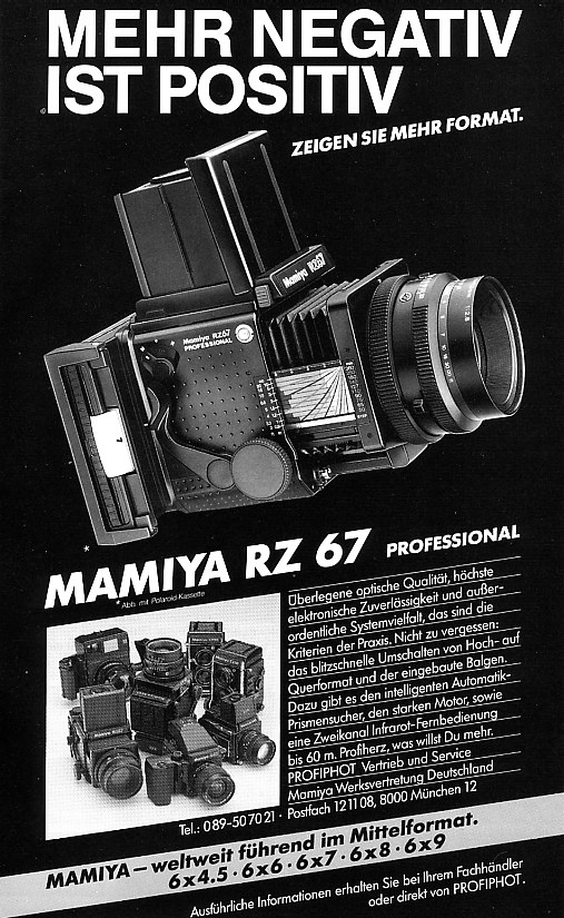 Mamiya RZ 67