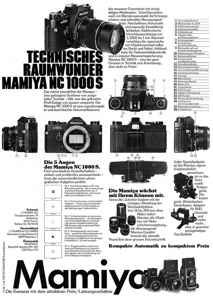 Mamiya NC1000s