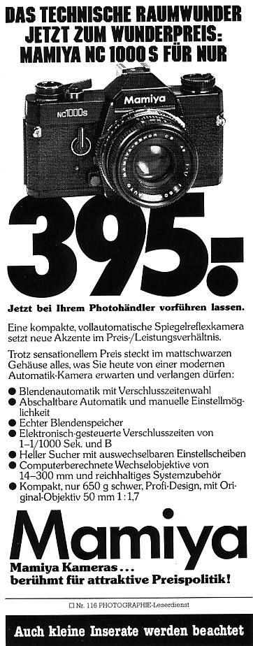 Mamiya NC1000s