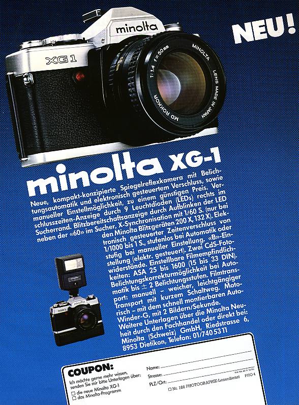 Minolta XG-1